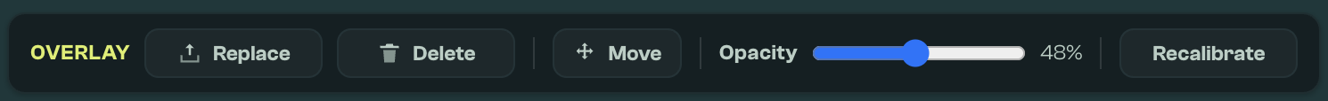 Overlay controls