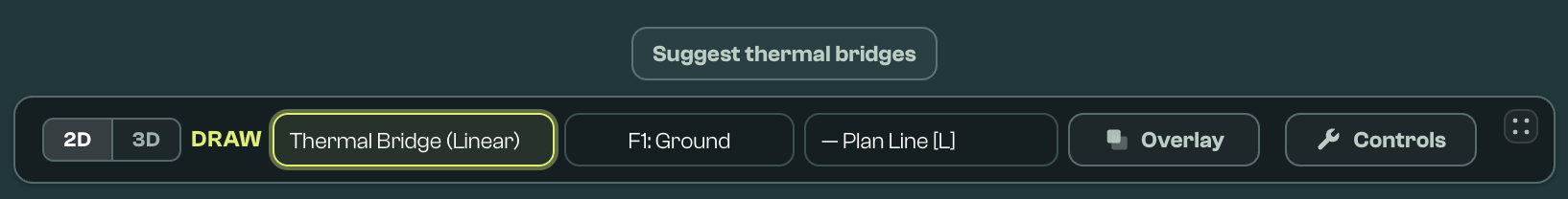 Thermal bridge proposer entry point