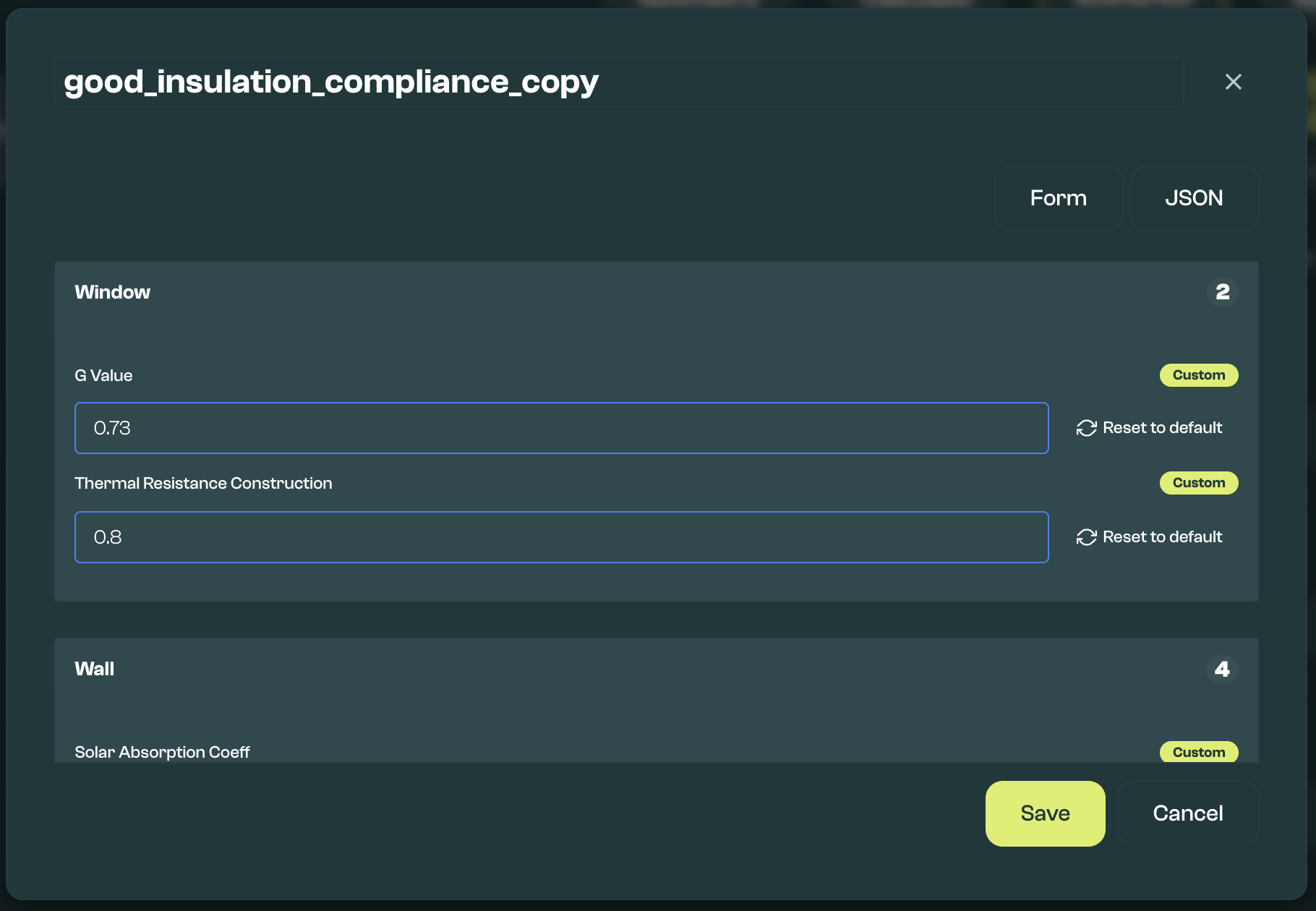Simplified fabric editor