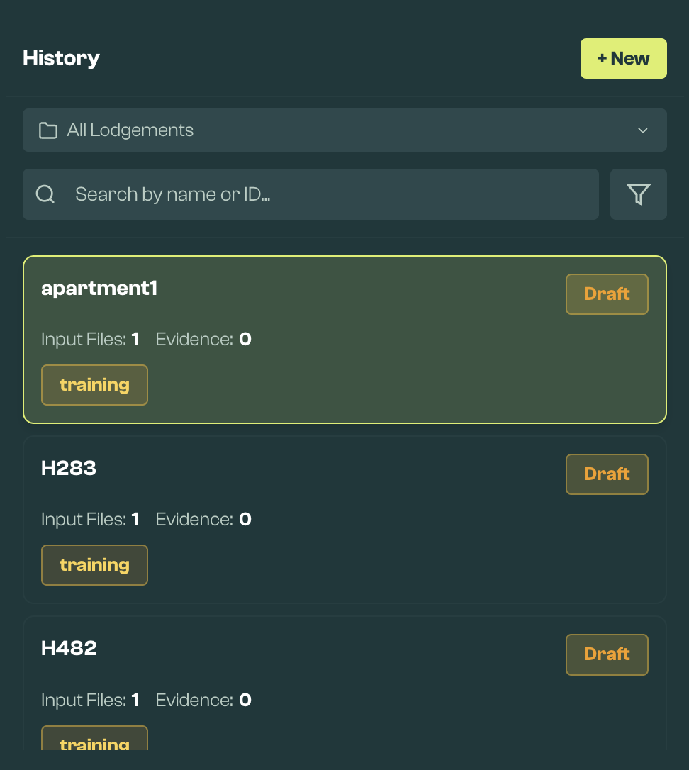 Submission history